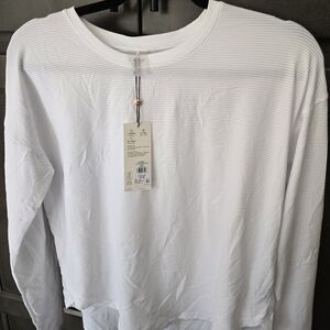 Calia RENEW White Long Sleeve Top